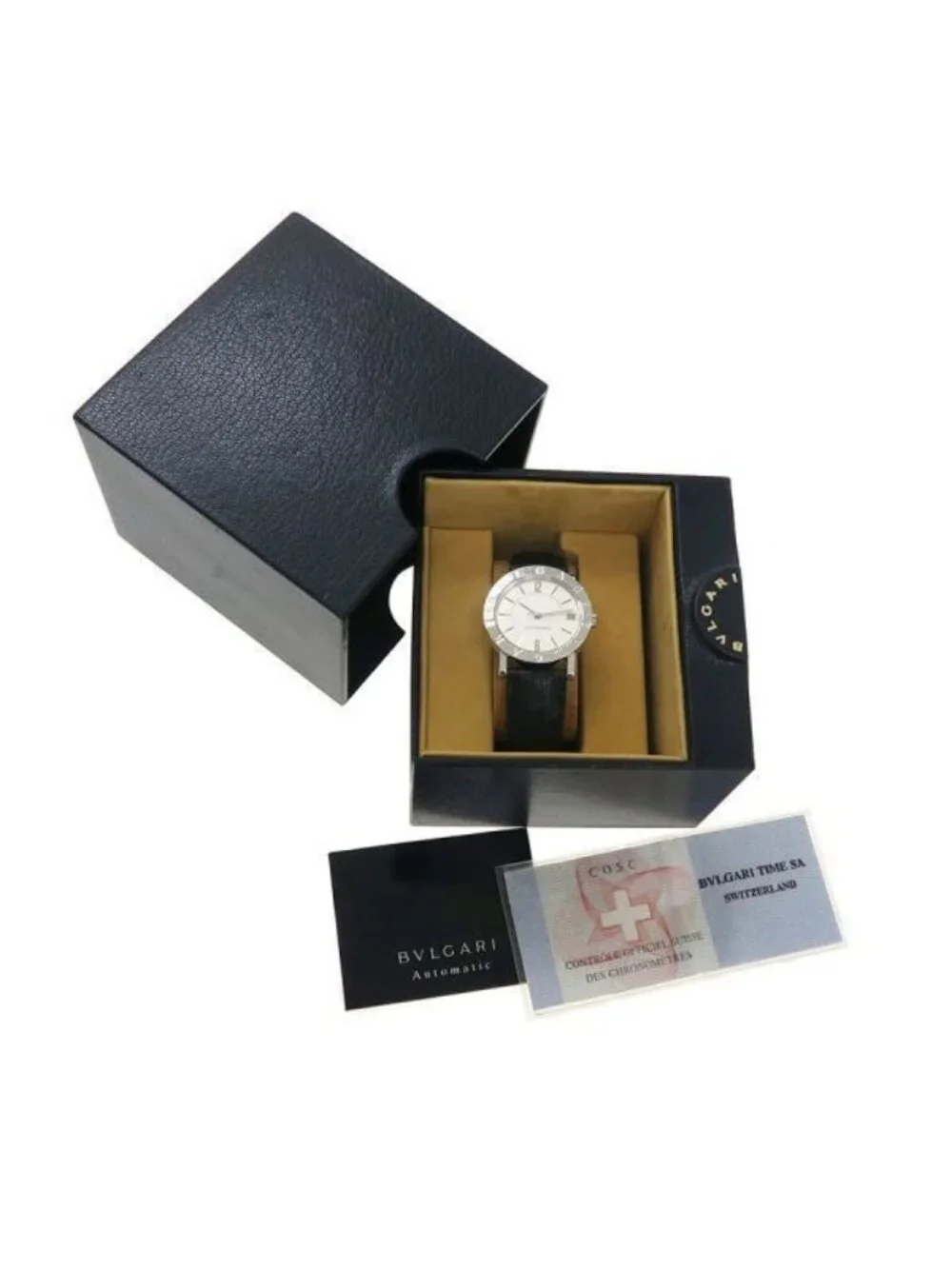 Bvlgari 33 Watch Silver